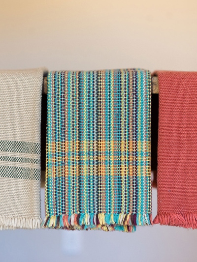 Cotton Kitchen Towel - Handwoven Cotton Kitchen Towel