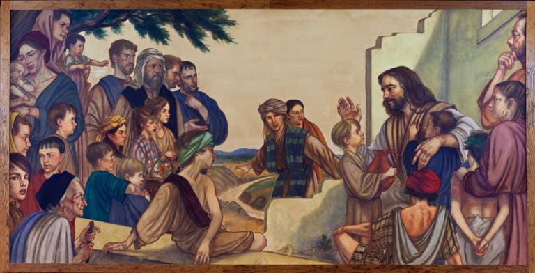 Sloop Chapel Fresco by Benjamin Long