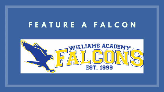 feature a falcon banner